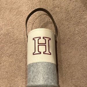 ThirtyOne Canvas/felt wine caddy
